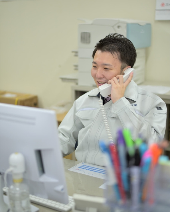 業務内容について三浦 拓也